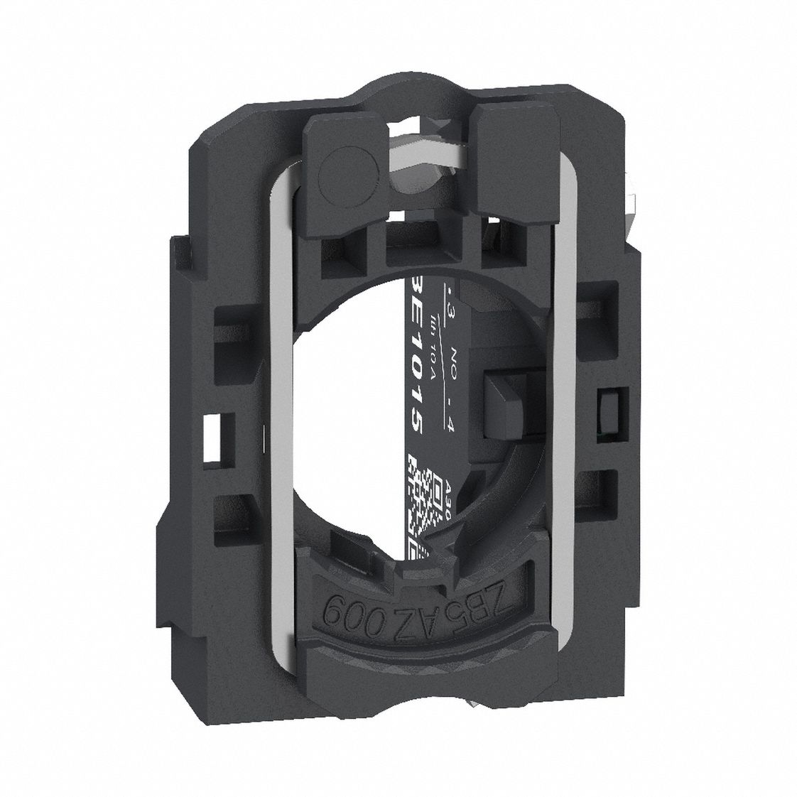 Contact Block: 22 mm Panel Mounting Size, 1NO, Momentary, ZB5 Series, Push-In