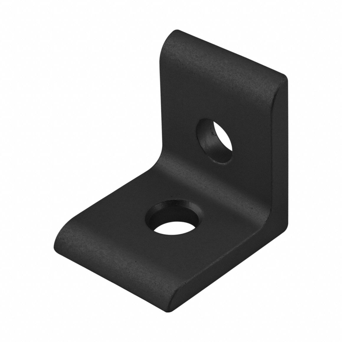 T-SlotFrmingConnector Alum Blk 30mm 30mm