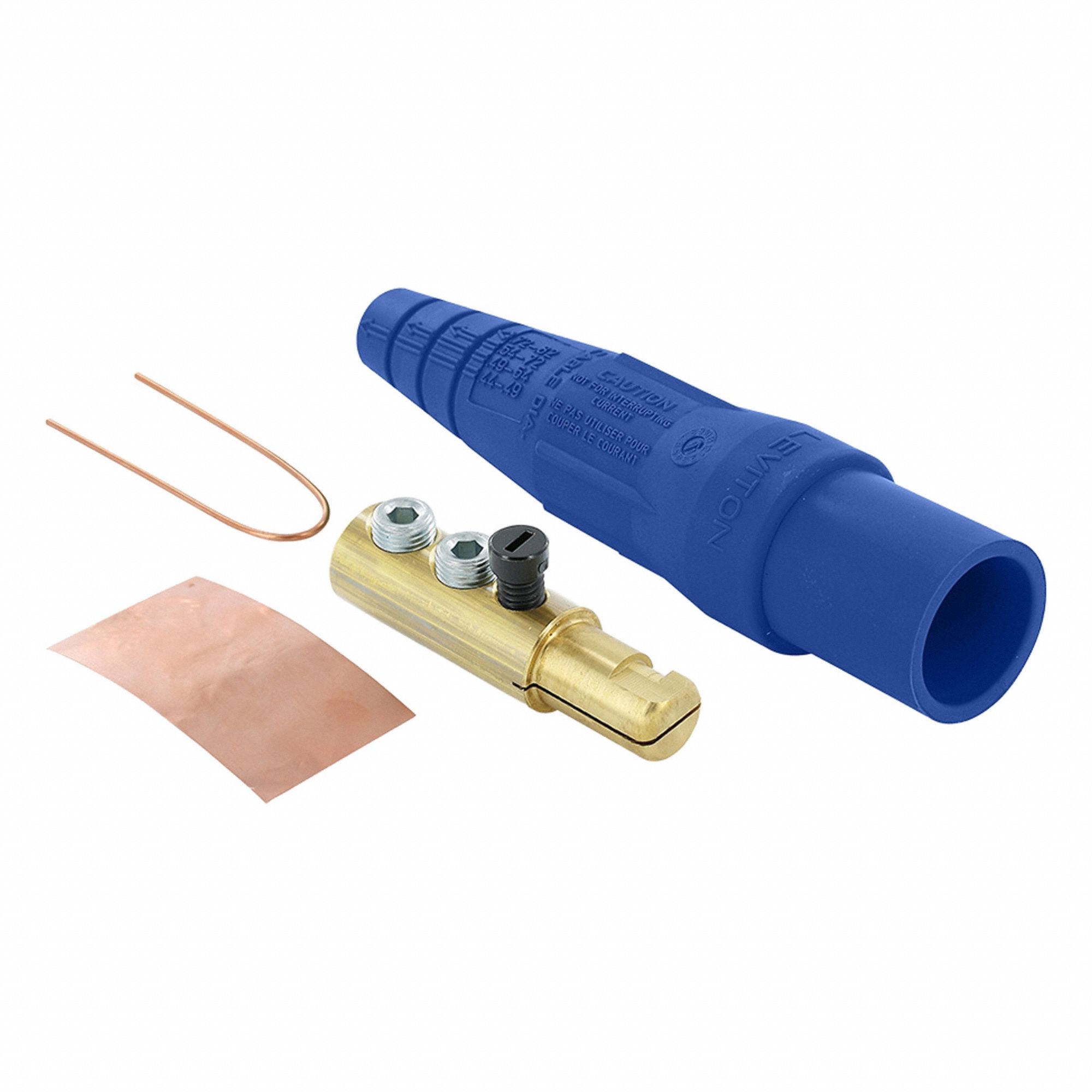 Single Pole Inline 300 A Male Blue