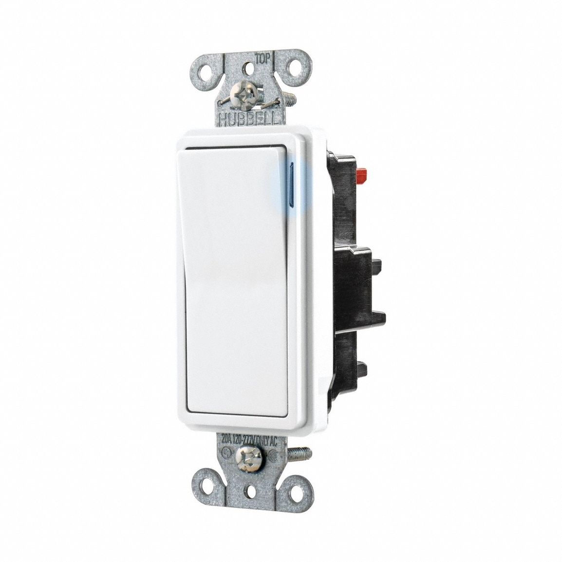 HUBBELL, Rocker Switch, 3-Way, Wall Switch - 902XD6|DS320STILW - Grainger