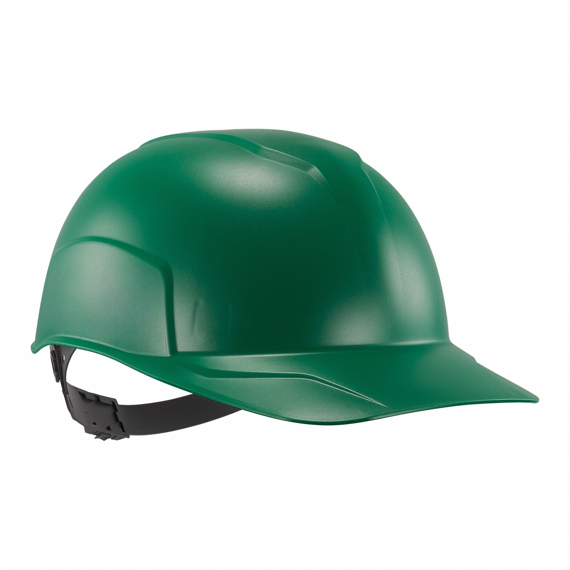 Bump Cap: Green, Ratchet, Polyethylene, SKULLERZ BY ERGODYNE, Solid