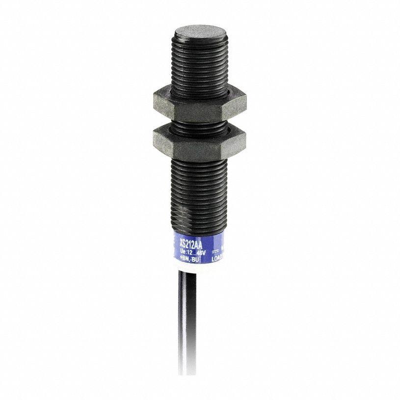 Inductive Cylindrical Proximity Sensor: Non-Terminated Cable, Unshielded, NPN