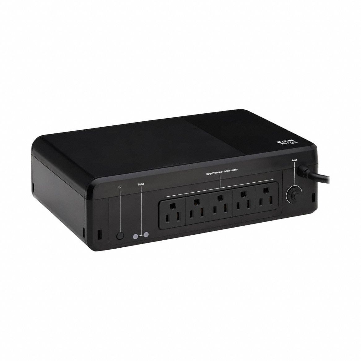 EATON TRIPP LITE UPS: Single Phase, 850 VA Power Rating, 120 V AC Input, 120 V Output, 5-15P (MPN BC850R). Key specifications — attr1044766: Single; attr1044781: Standby; attr232986: EATON TRIPP LITE.