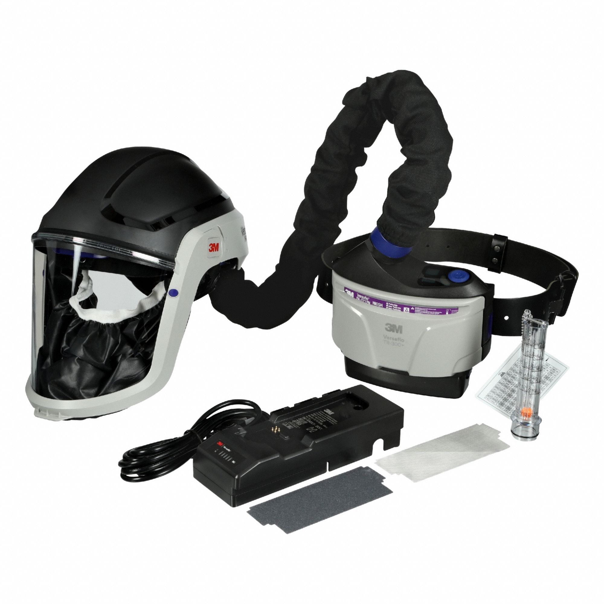 PAPR System Kit Full Hood Belt-Mount