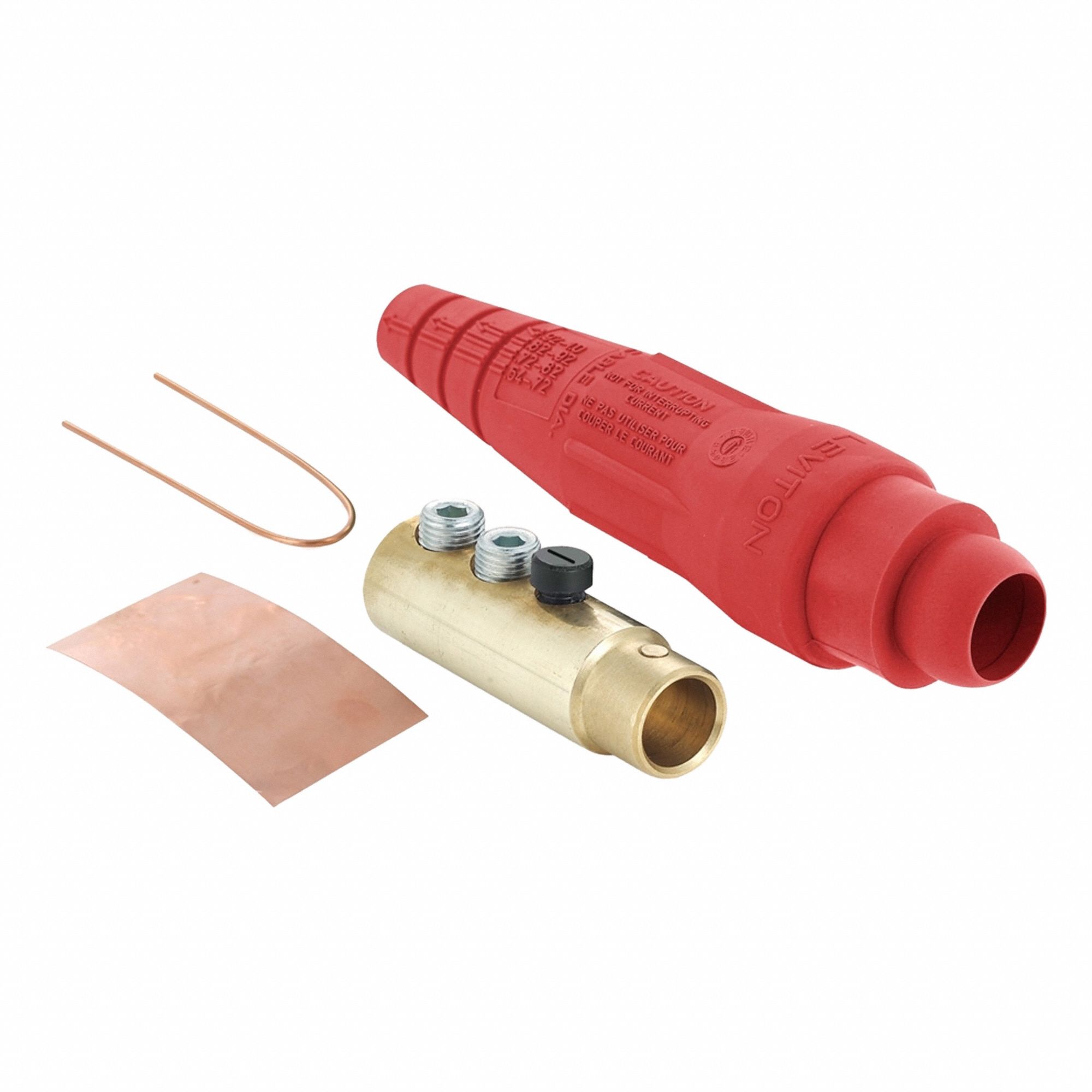 Female Plug: Female Connector, 400 A, Red