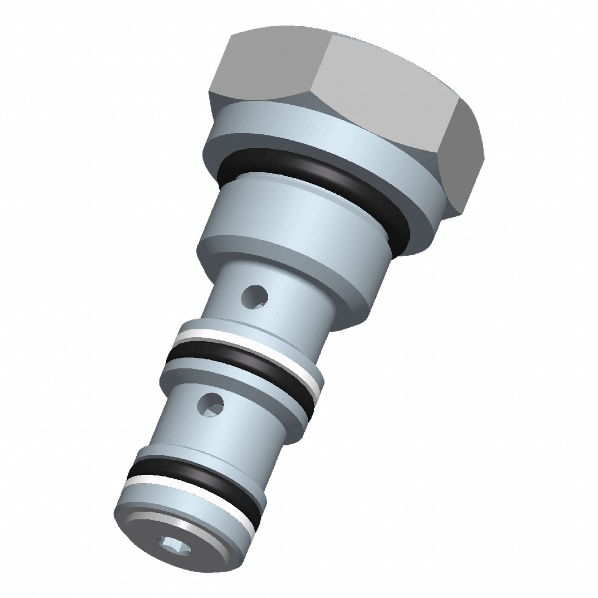 Cartridge Valve: Screw-In, Two Positions, Screwdriver Adjustment, Three-Way, BDSV