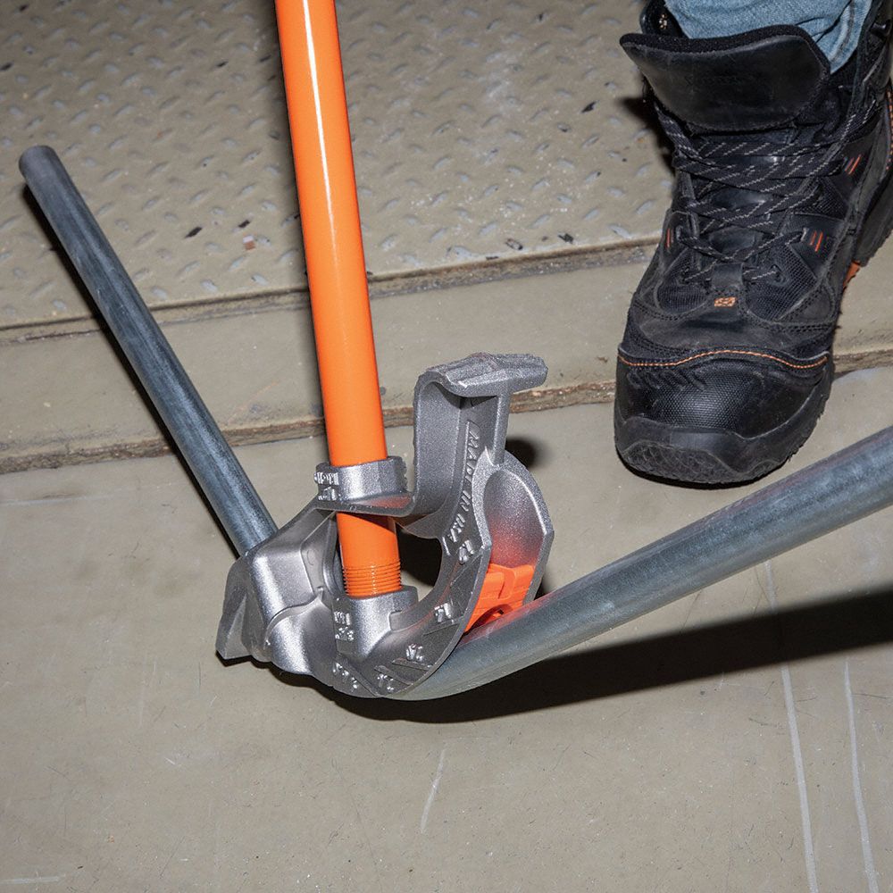 KLEIN TOOLS Conduit Bender: 3/4 in EMT Size, 1/2 in Rigid/IMC Size, 5 ...