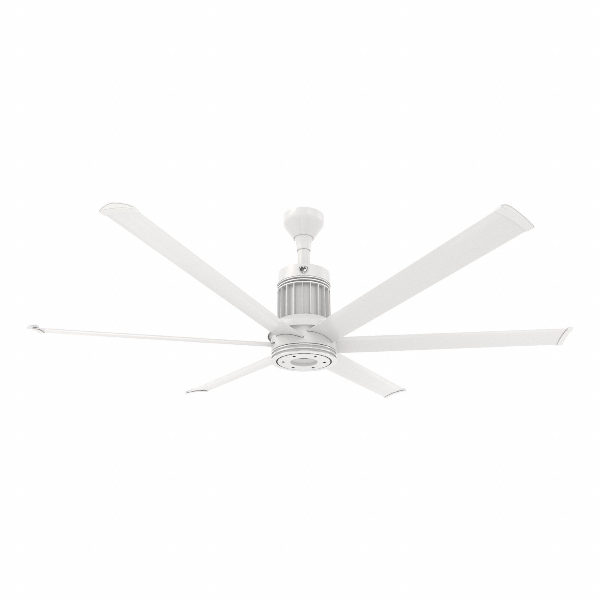 Ceiling Fan 6 ft Dia Blade Wht Housing