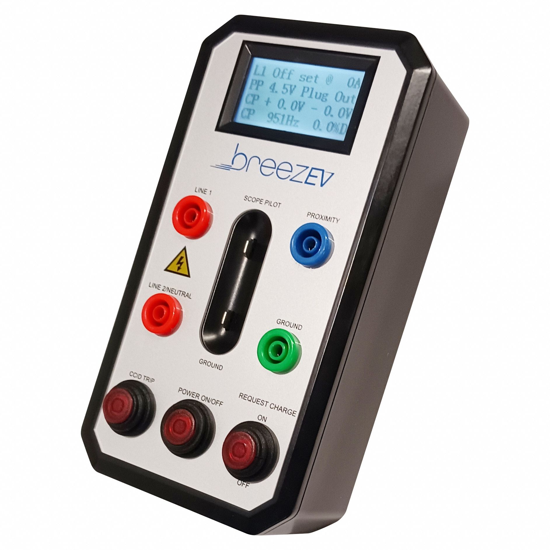 EV Tester EV Charger Tester Black/White