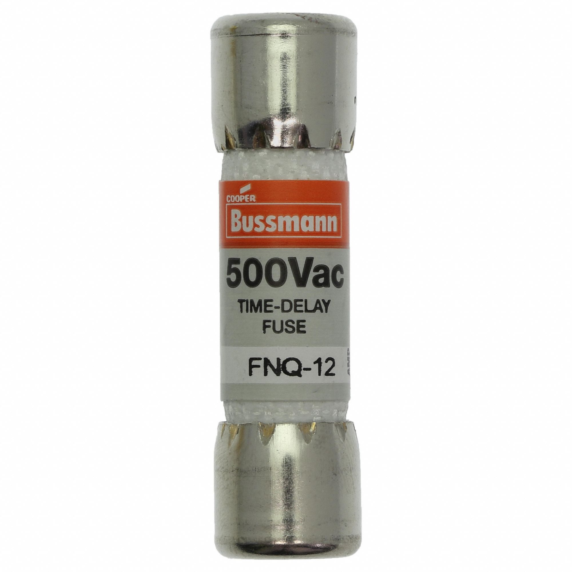 FUSE, 12 AMPS, 500V AC, 10KA AT 500V AC, 1½ IN L X 13/32 IN DIAMETER FUSE SIZE, FNQ
