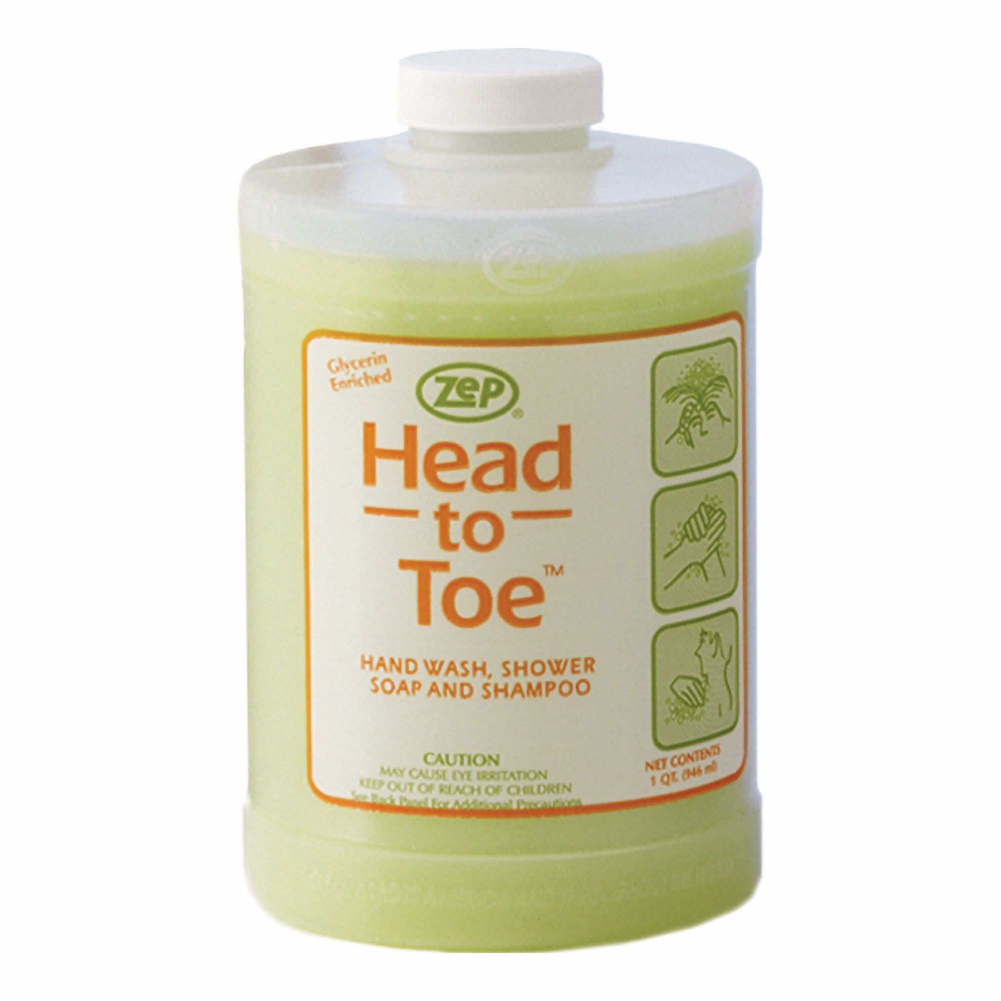 Body Wash/Hand Soap/Shampoo Combo PK4