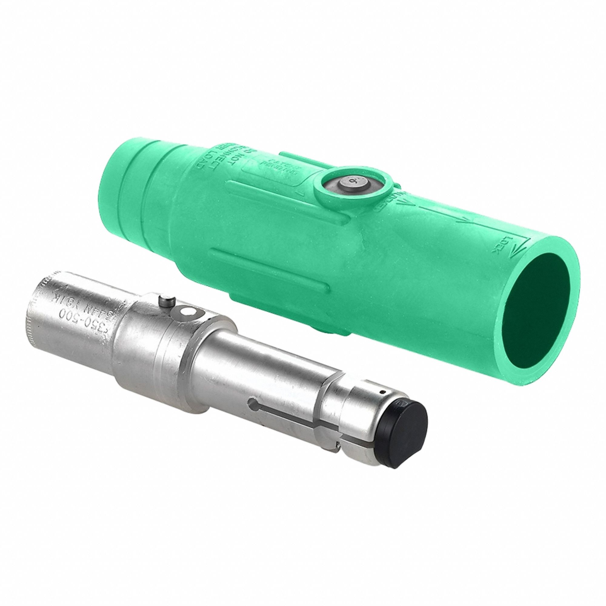 Cam Male Plug 22 Series Crimp Term Grn