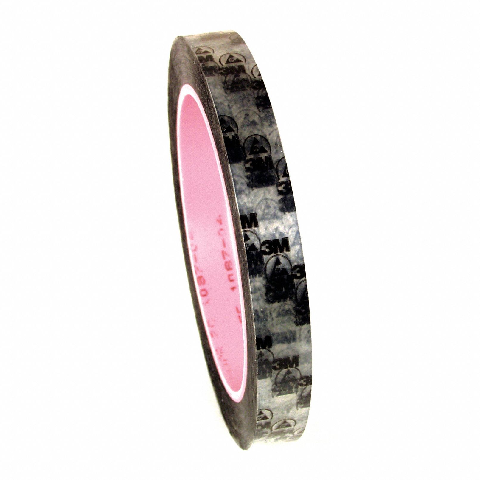 Conductive Electrical Tape: 3 in Wd, 72 yd Lg, 2.2 mil Thick, 20 V Volt Rating, Transparent
