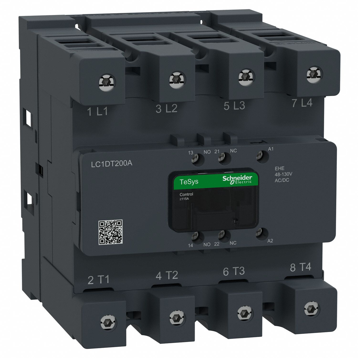 CTR Deca 200A 4P 48-130V ACDC EvLk