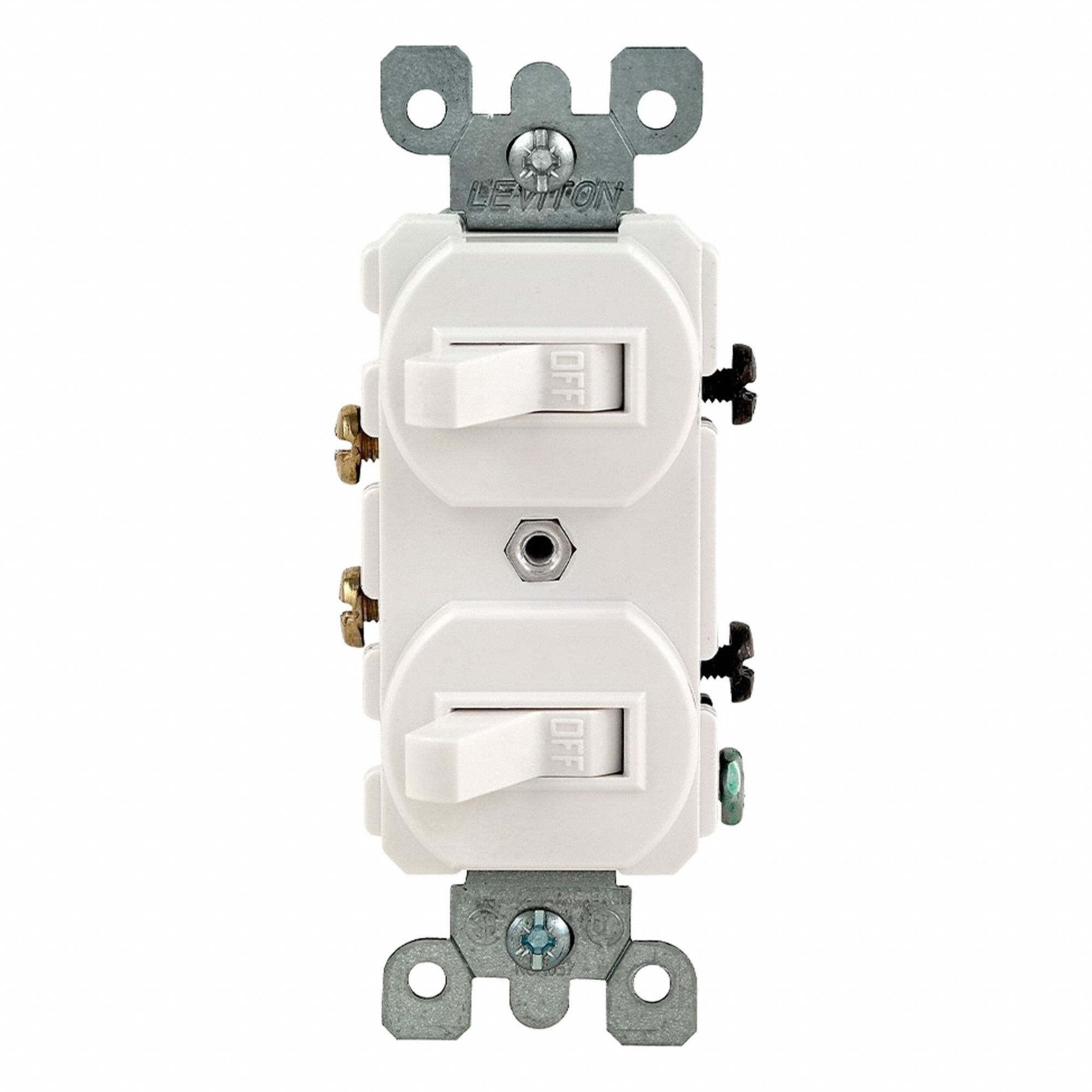 Wall Switch Toggle 15 A White