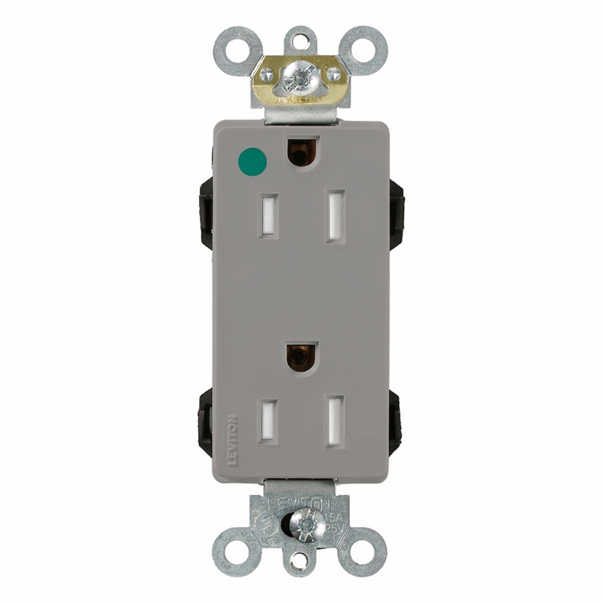 Lev-Lok HG Dup 15A 125V Ill Self-Gr Gr