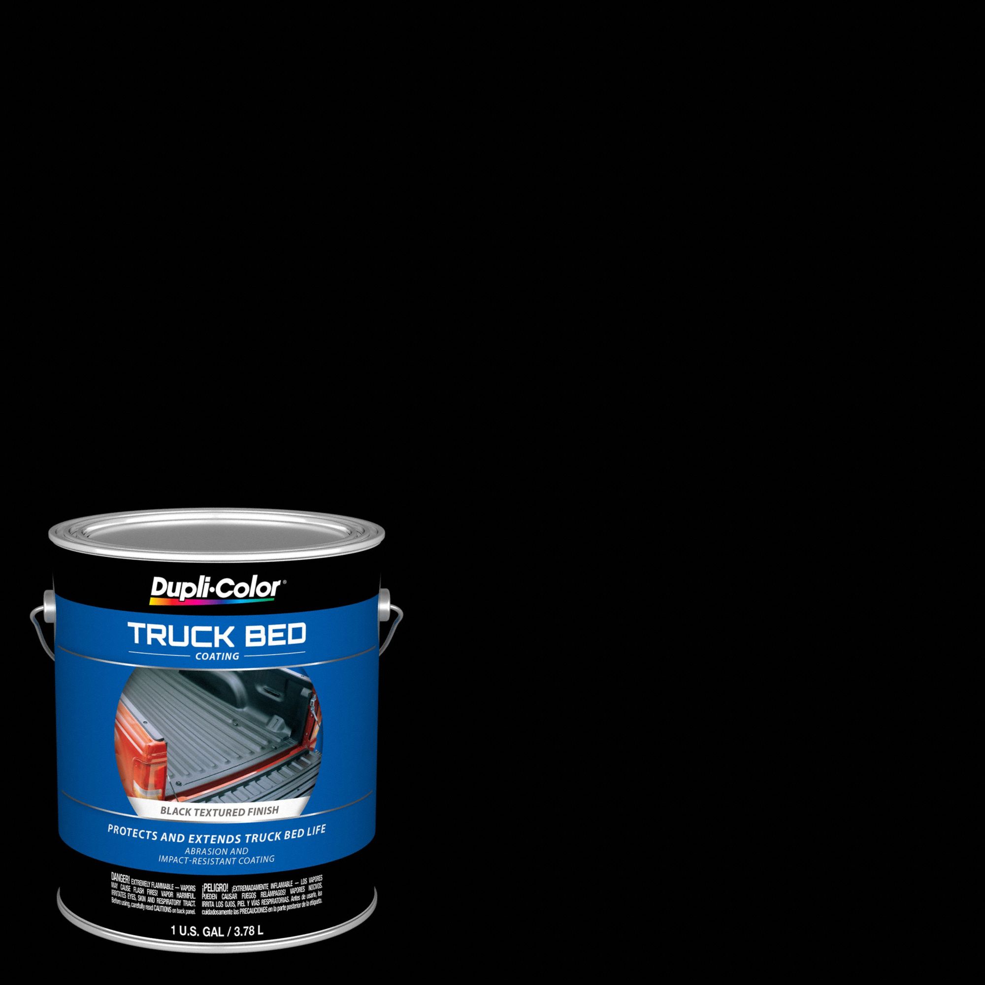 Automotive Coating: Black, Solvent, Polyurethane, Metal, Black, Textured, 48 hr Dry Time