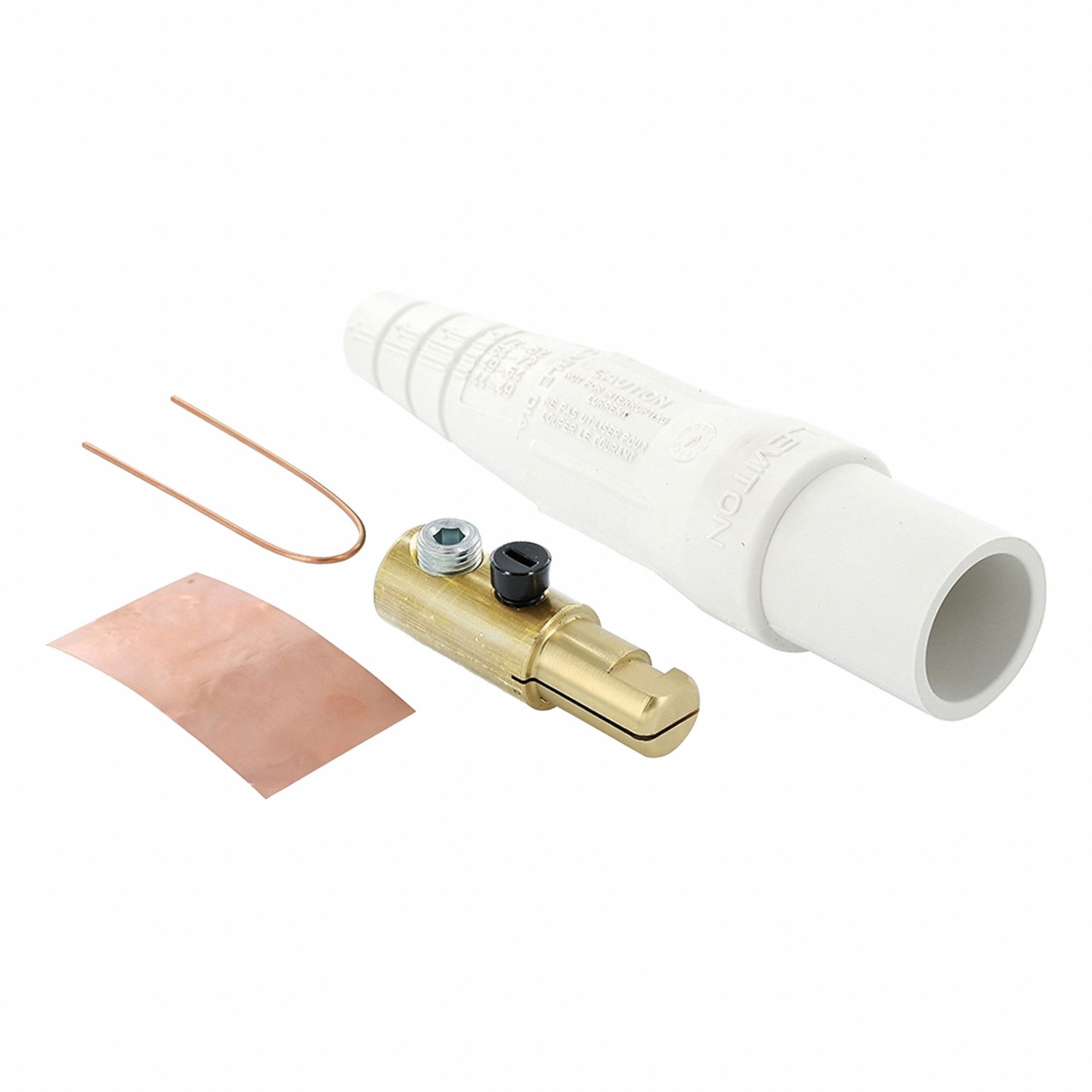 Male Plug: Male Plug, 300 A, White