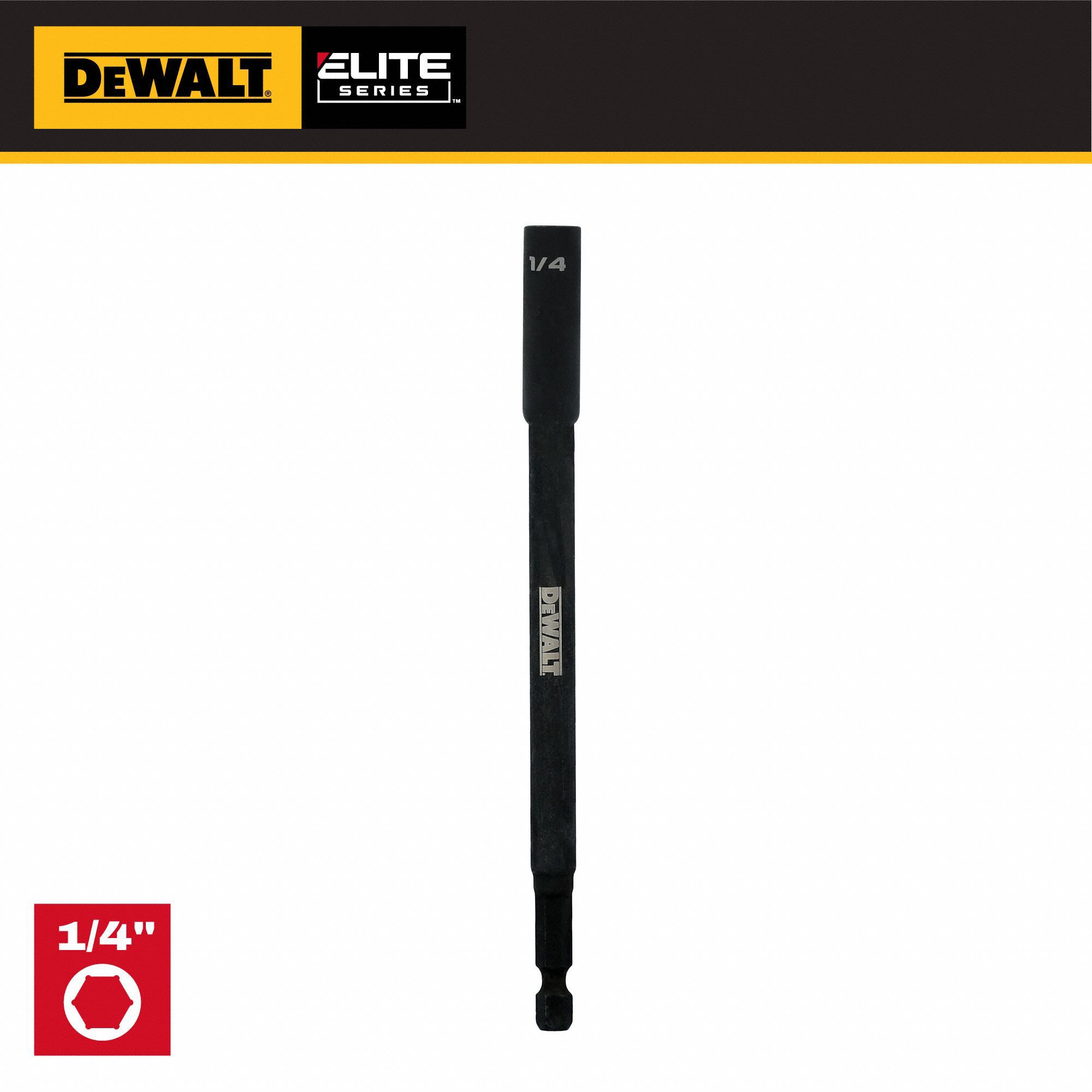 DEWALT 6 1/4 NUT DRIVER 1PK