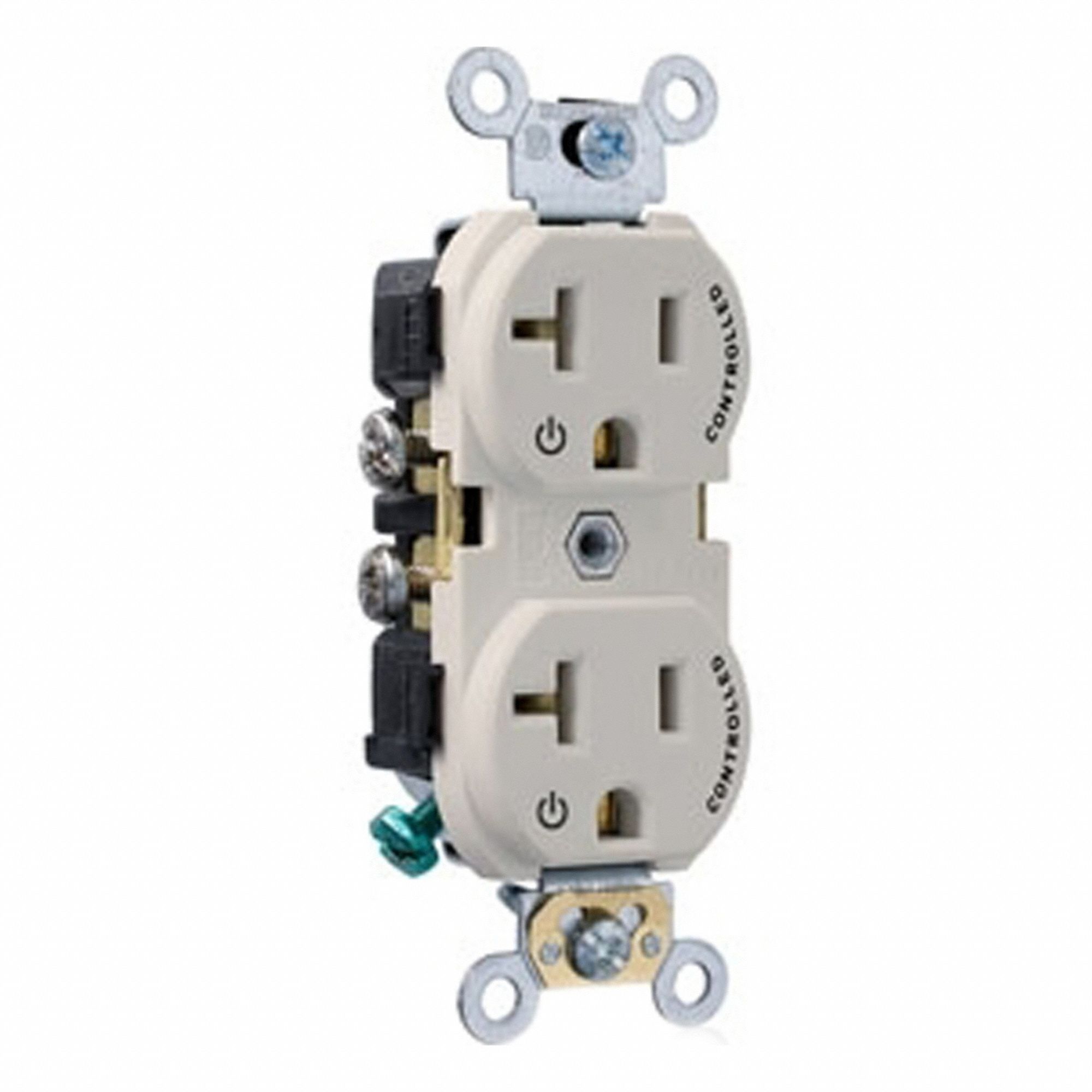 Dup 20A 125V 2MCtrl Self-Gr LtAl