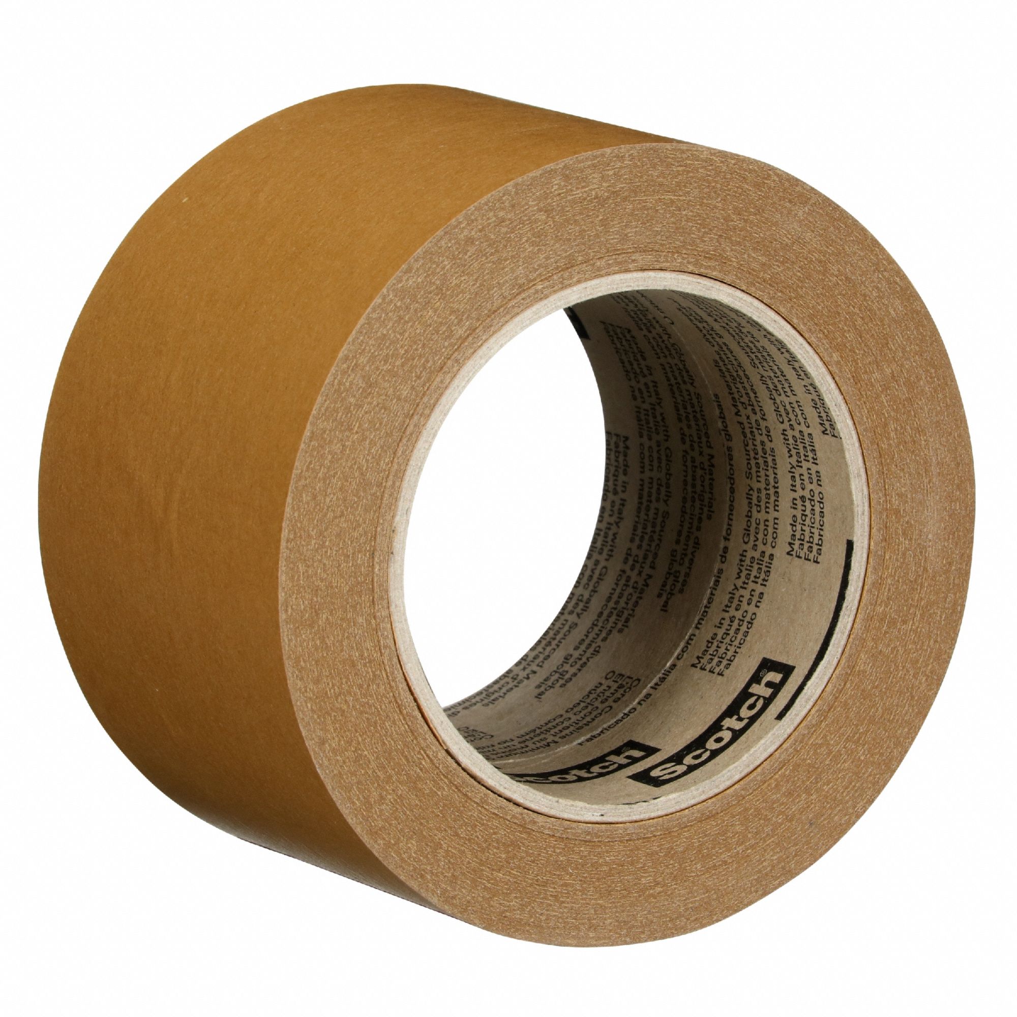 Packaging Tape: 4.7 mil Tape Thick, 2 13/16 in x 55 yd, Kraft