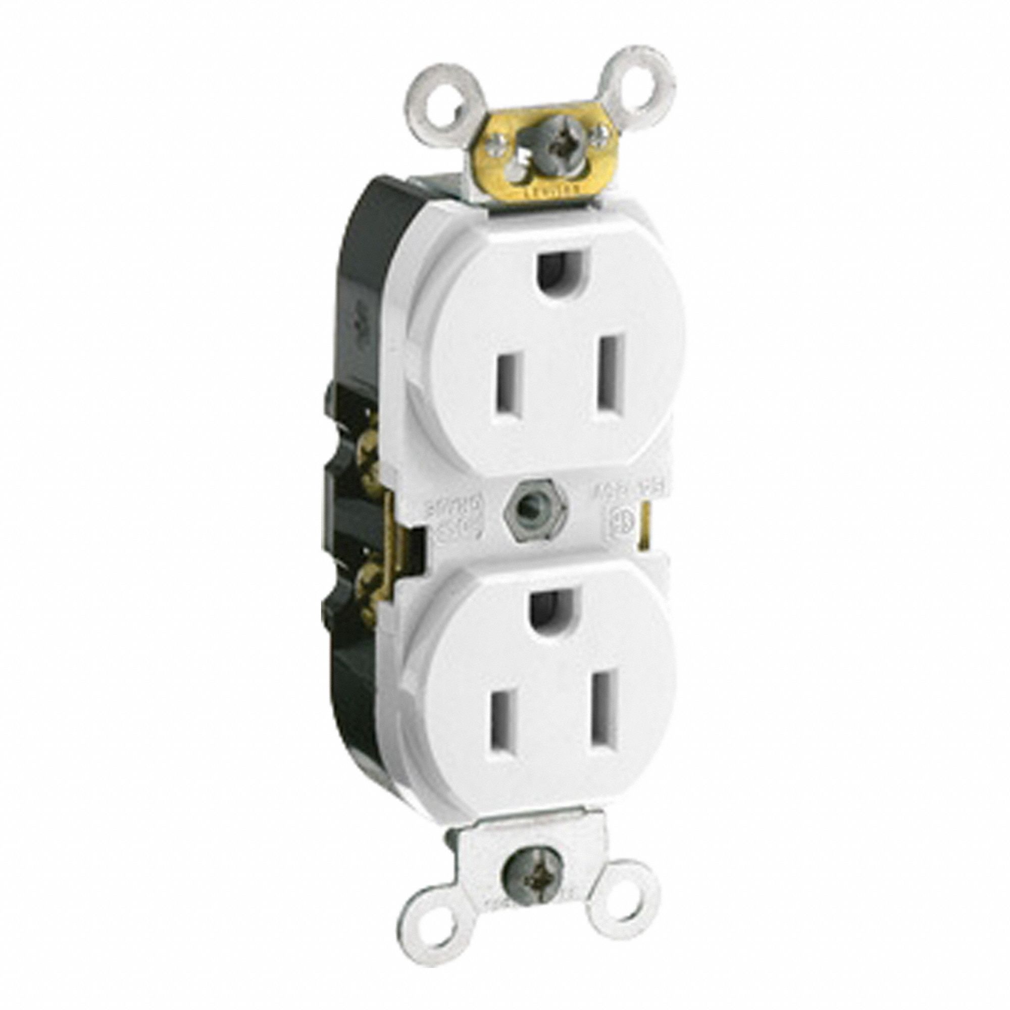 Duplex Receptacle Outlet 15A White 125V