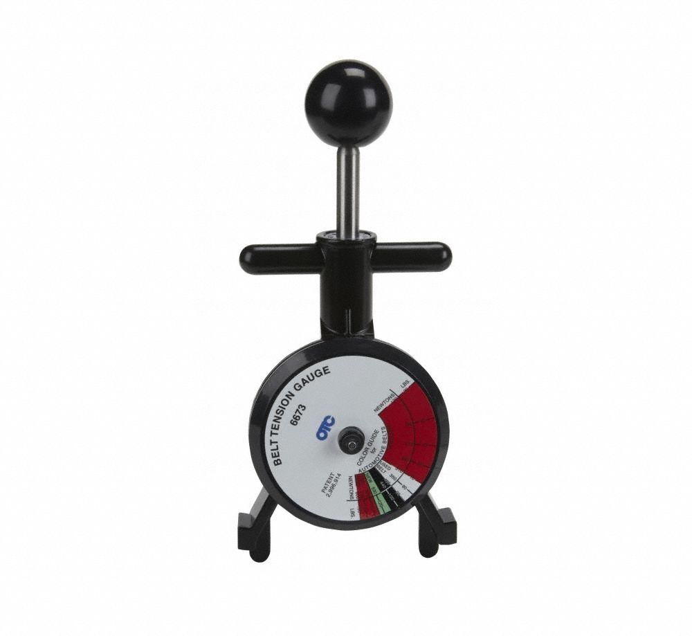 Belt Tension Gauge Checks Drive Belt Tension on Drive Belts