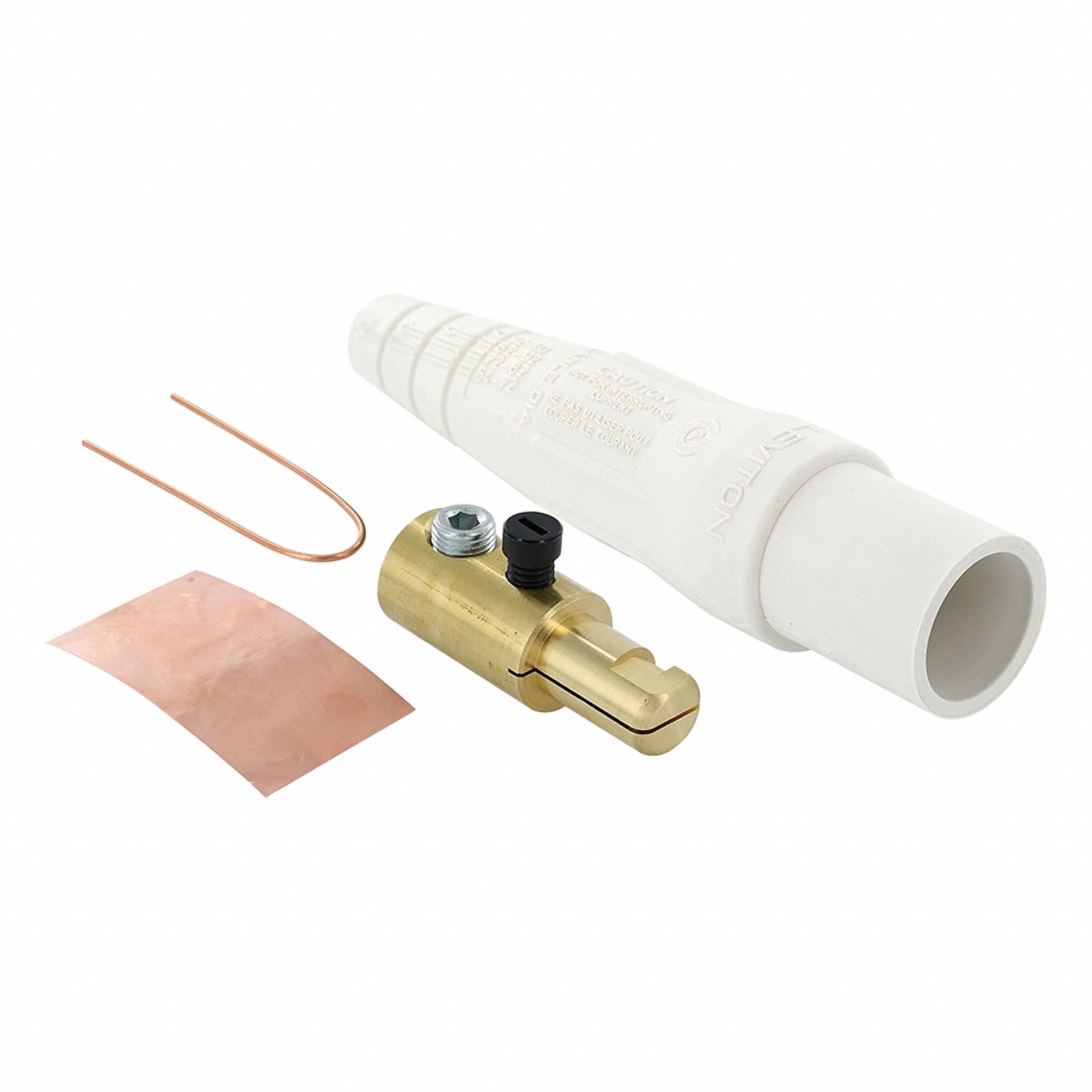 Single Pole Inline 400 A Male White