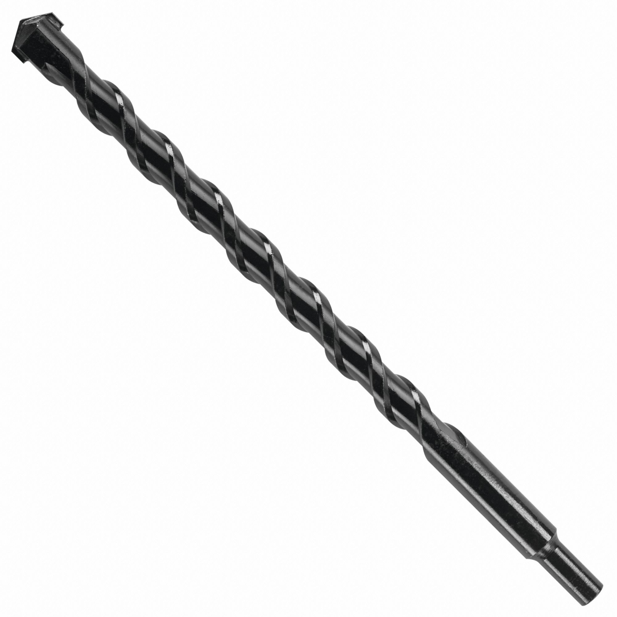 Fast Spiral Rotary Masonry Drill Bit: 1 in_4 in Max Drilling Dp, 4 in_6 in Overall Lg, 5 PK