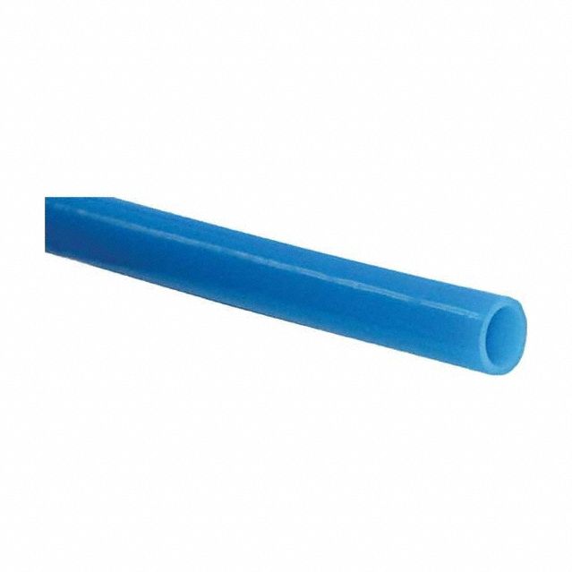 AquaPEX Tubing: PEX Type A, 1/2 in, Blue, Straight, 10 ft Overall Lg
