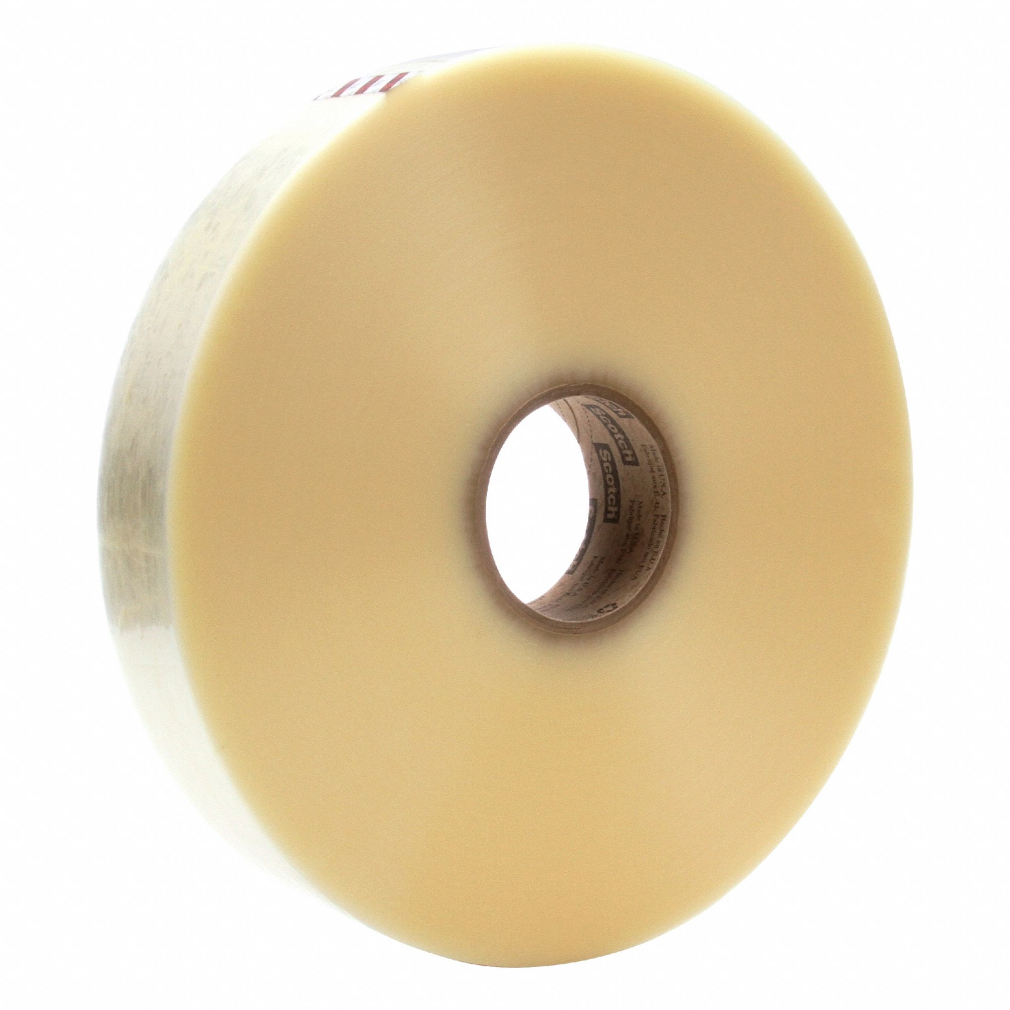 Carton Sealing Tape: 1.8 mil Tape Thick, 2 in x 1640 yd, 371, 6 PK