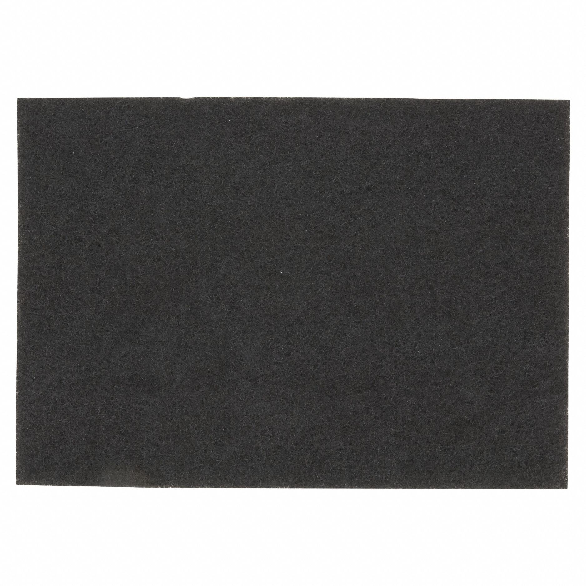 Stripping Pad: 14 in Wd, 20 in Lg, Nylon/Polyester, Black, 600 RPM Max Speed, Rectangular, 10 PK