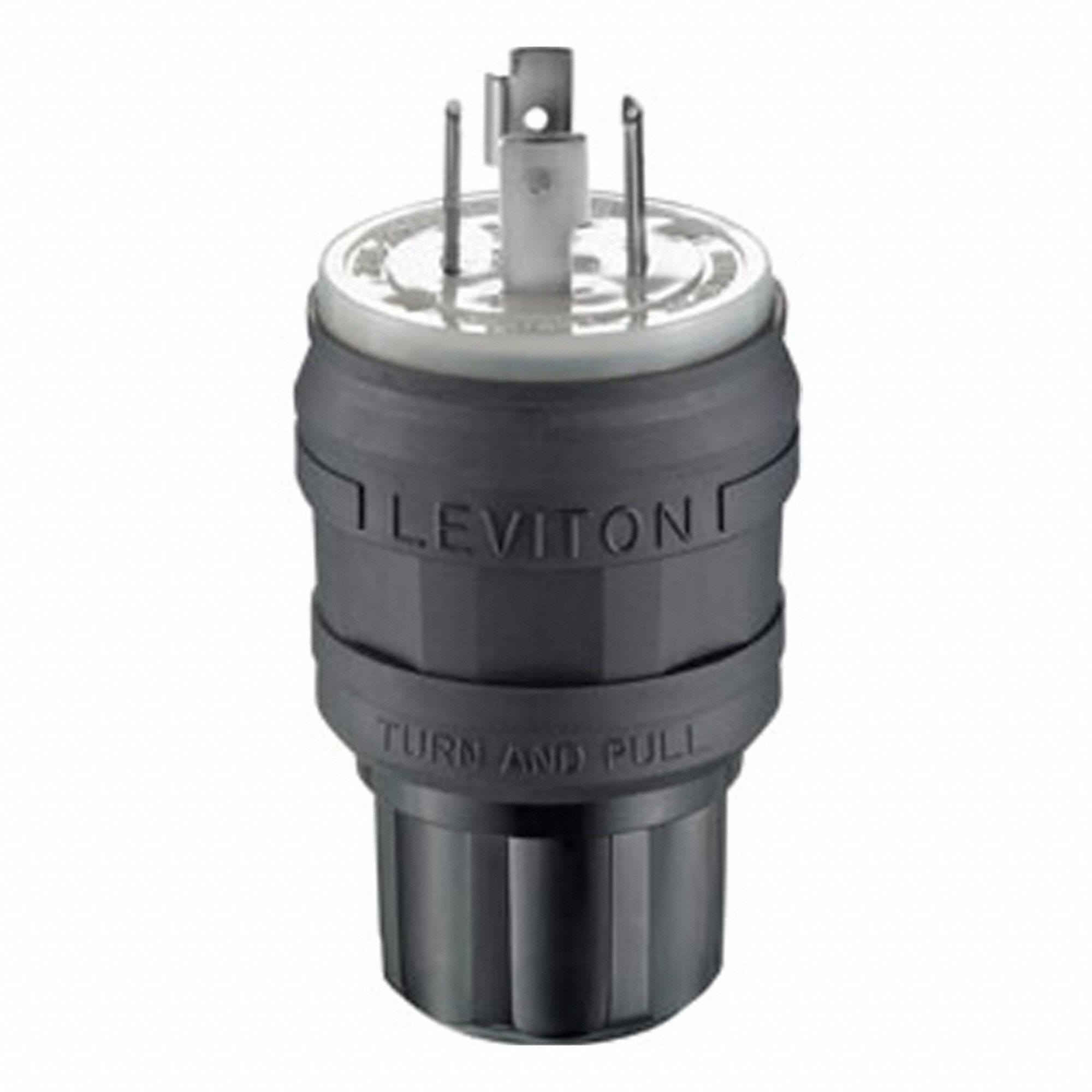 Wetguard Locking Plug 20A 125/250V Blk