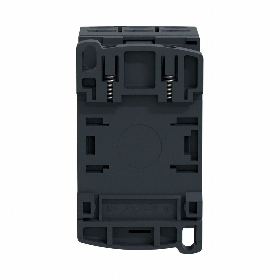 IEC Magnetic Contactor: Non-Reversing, 3 Poles, 3NO Contacts, 9 A, 480V AC Coil, 1NO/1NC