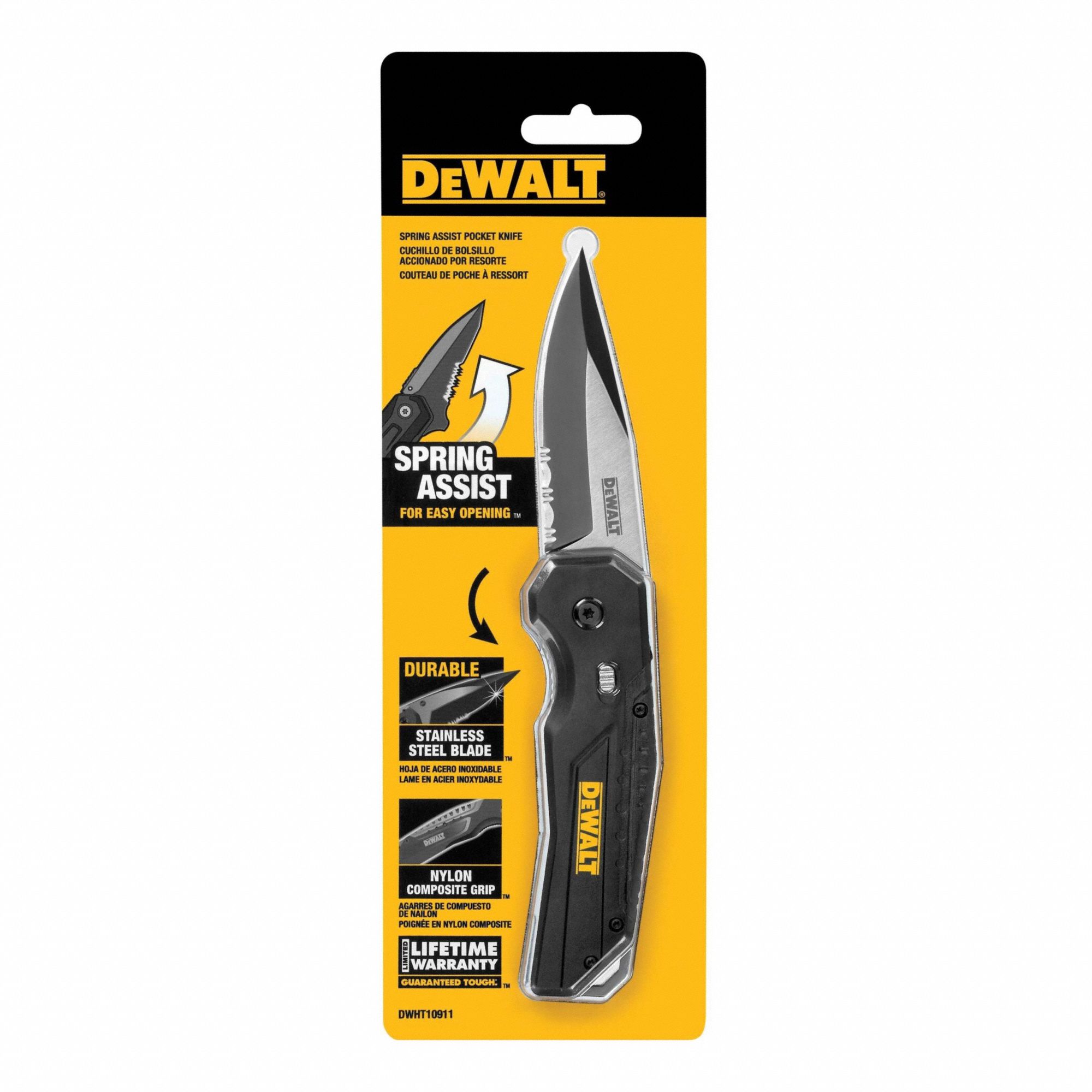 Pocket Knife Spring Assist Opening