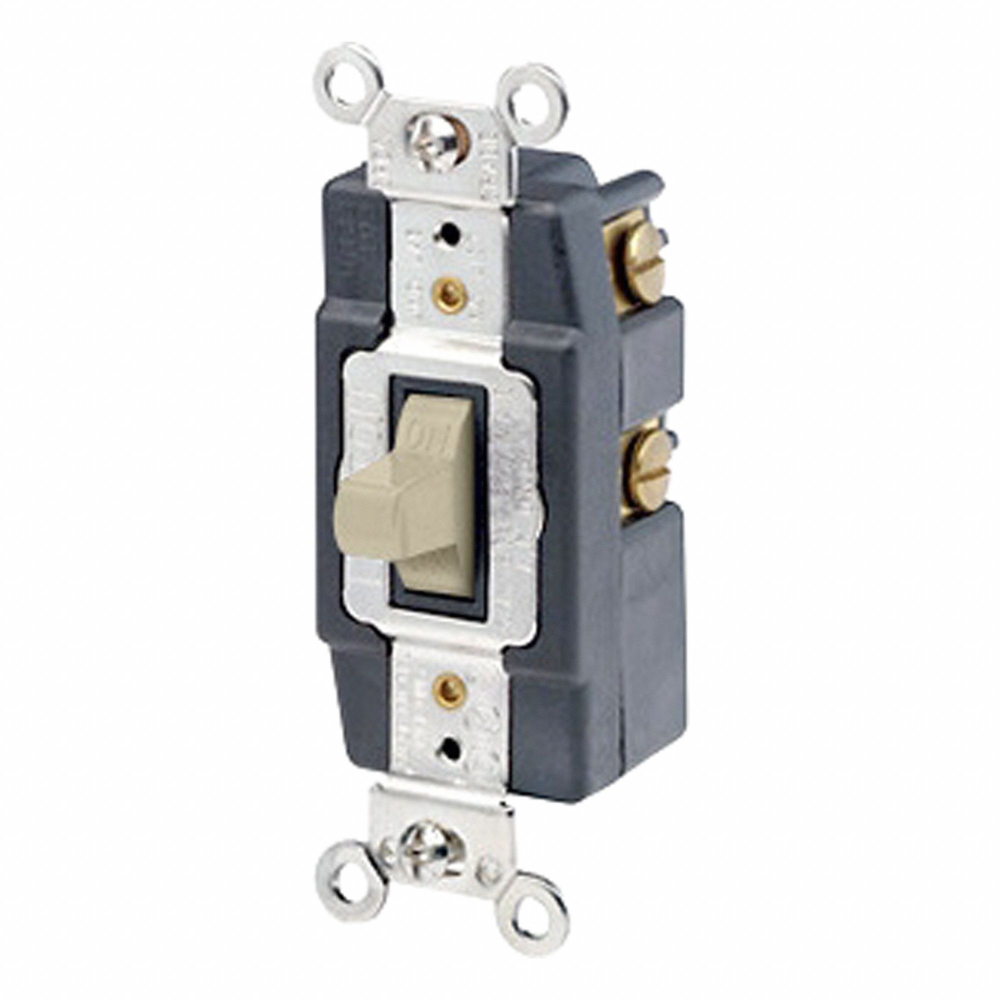 LEVITON, Toggle Switch, Single Pole, Wall Switch - 401LF6|1257-I - Grainger