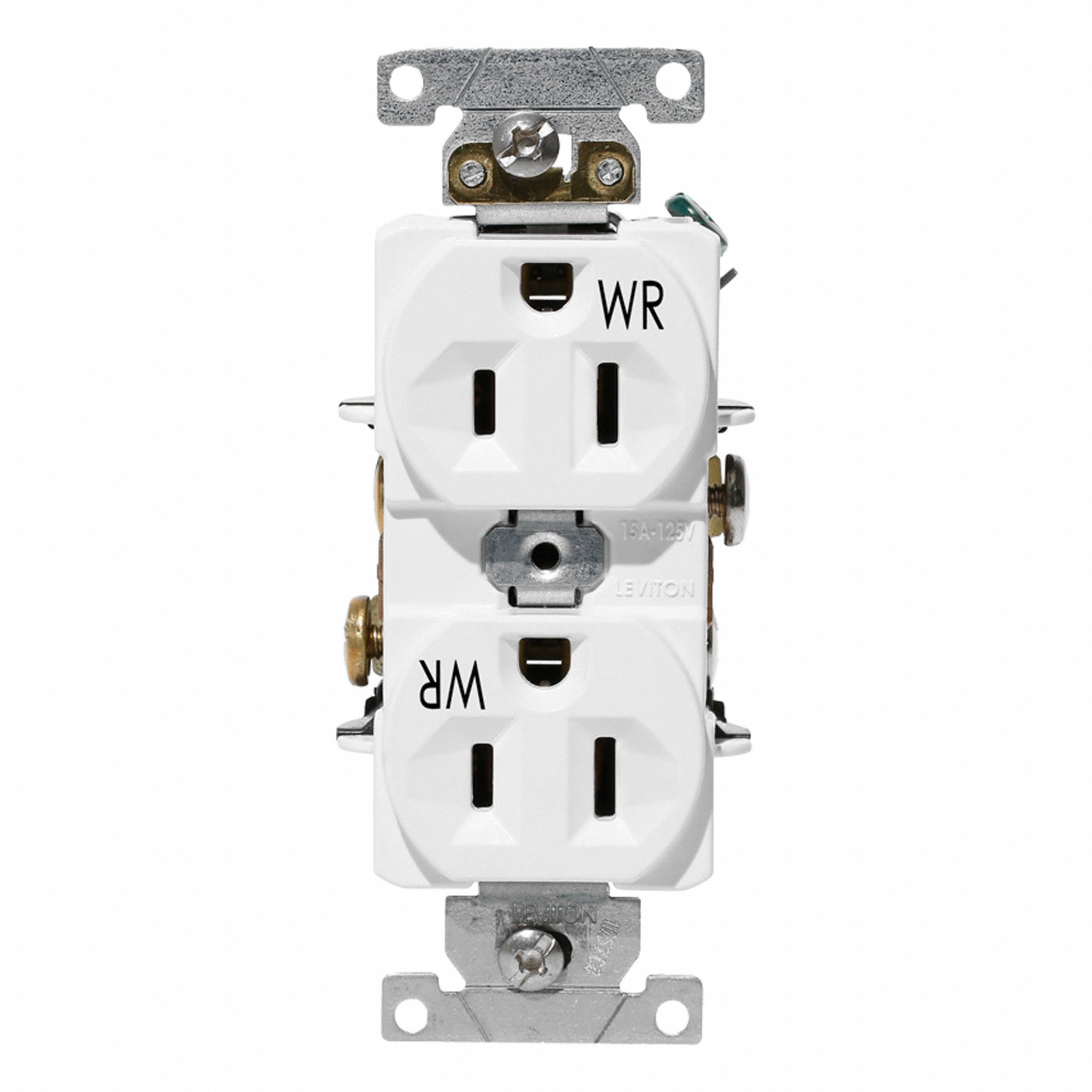 Duplex Receptacle Outlet 15A White 125V