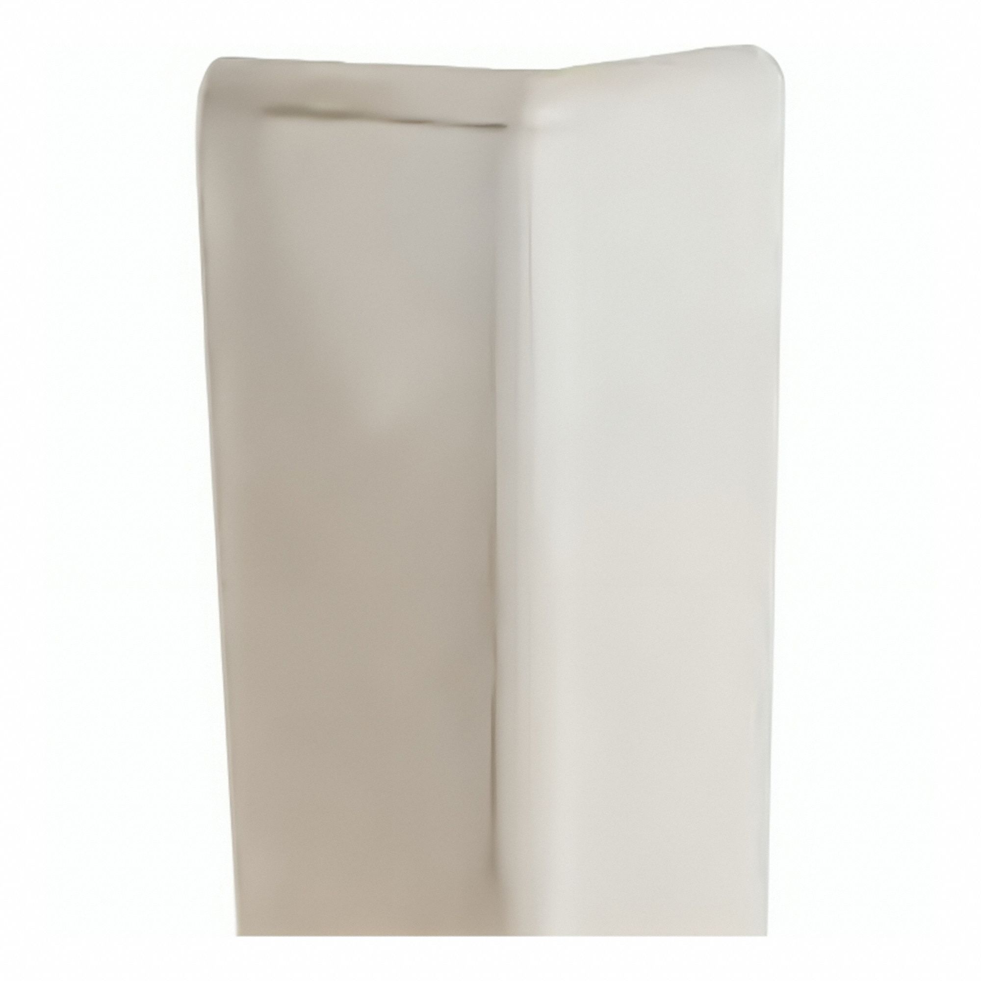 Corner Guard: Corner Guard System, PVC, Silver Gray, 3 in Leg Wd, 4 ft Overall Ht