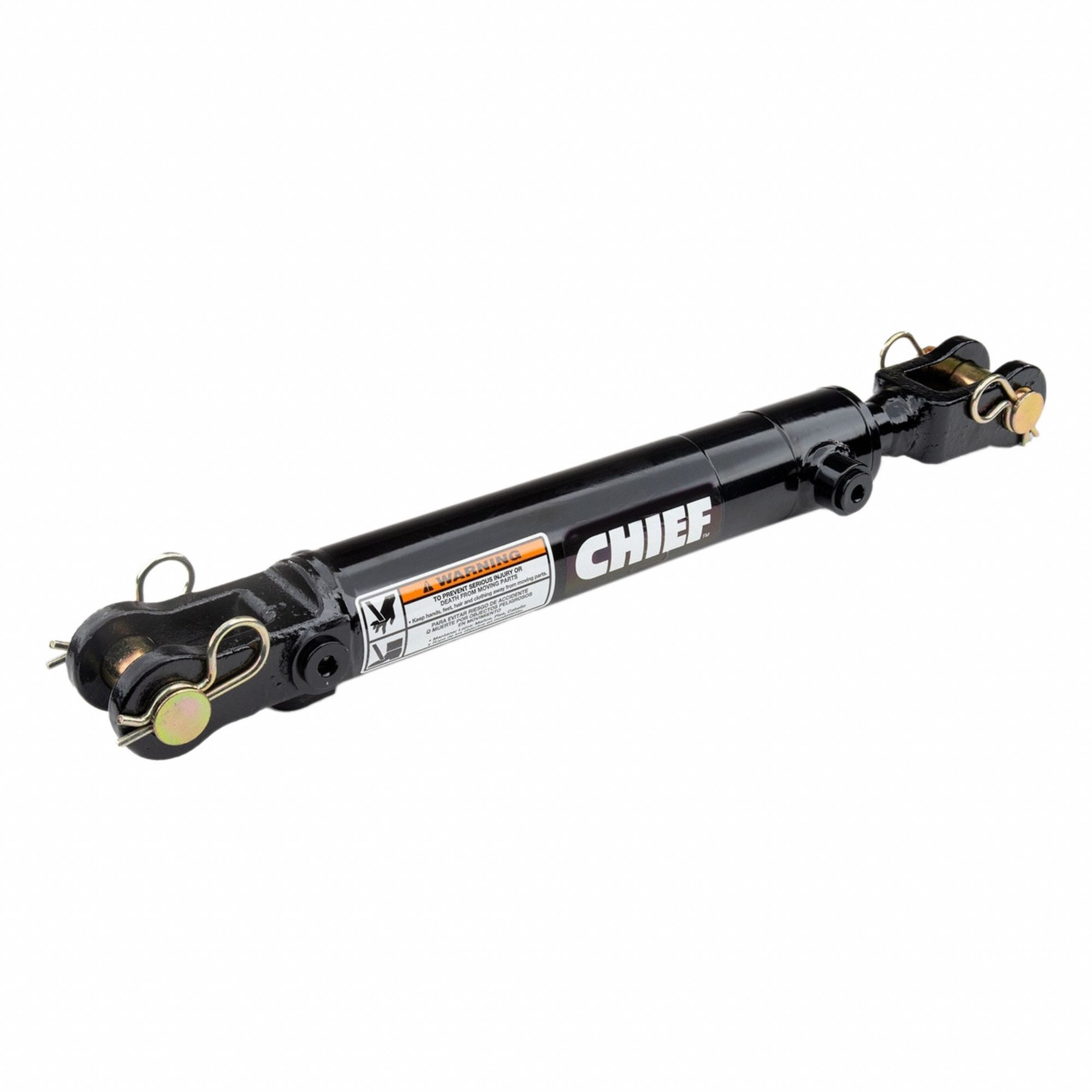 Welded Hydraulic Cylinder: 2 in Bore Dia., 10 in Stroke Lg, 20 1/4 in Retracted Lg, 9, 420 lb