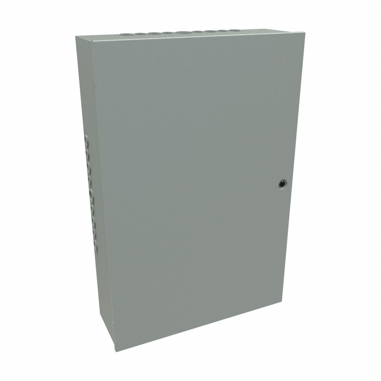 Junction Box: Steel, 36 in x 24 in x 8 in, NEMA 1, Solid Cover, Hinged, Included, Painted