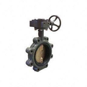 Butterfly Valve: 6 in Pipe Size, Concentric, 200 psi Max. Pressure (CWP), Lug, EPDM