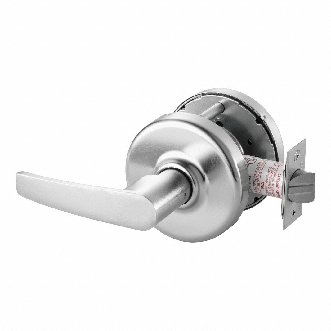 CORBIN, Passage Lever Locksets, Chrome, Door Lockset - 821VP0|CLX3380 ...