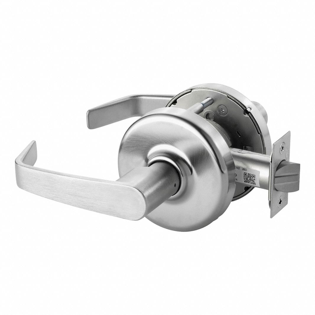 CORBIN, Passage Lever Locksets, Chrome, Door Lockset - 821VF1|CLX3340NT ...