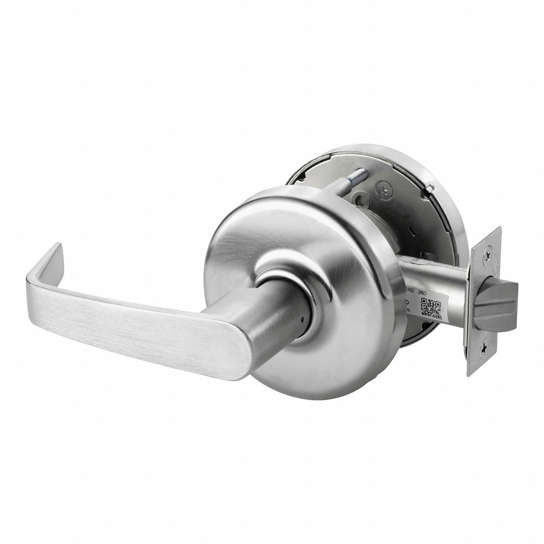 CORBIN, Passage Lever Locksets, Chrome, Door Lockset - 821VP1|CLX3380 ...