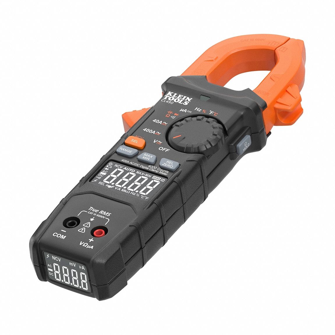 Clamp Meter 400A AC/DC Dual Display