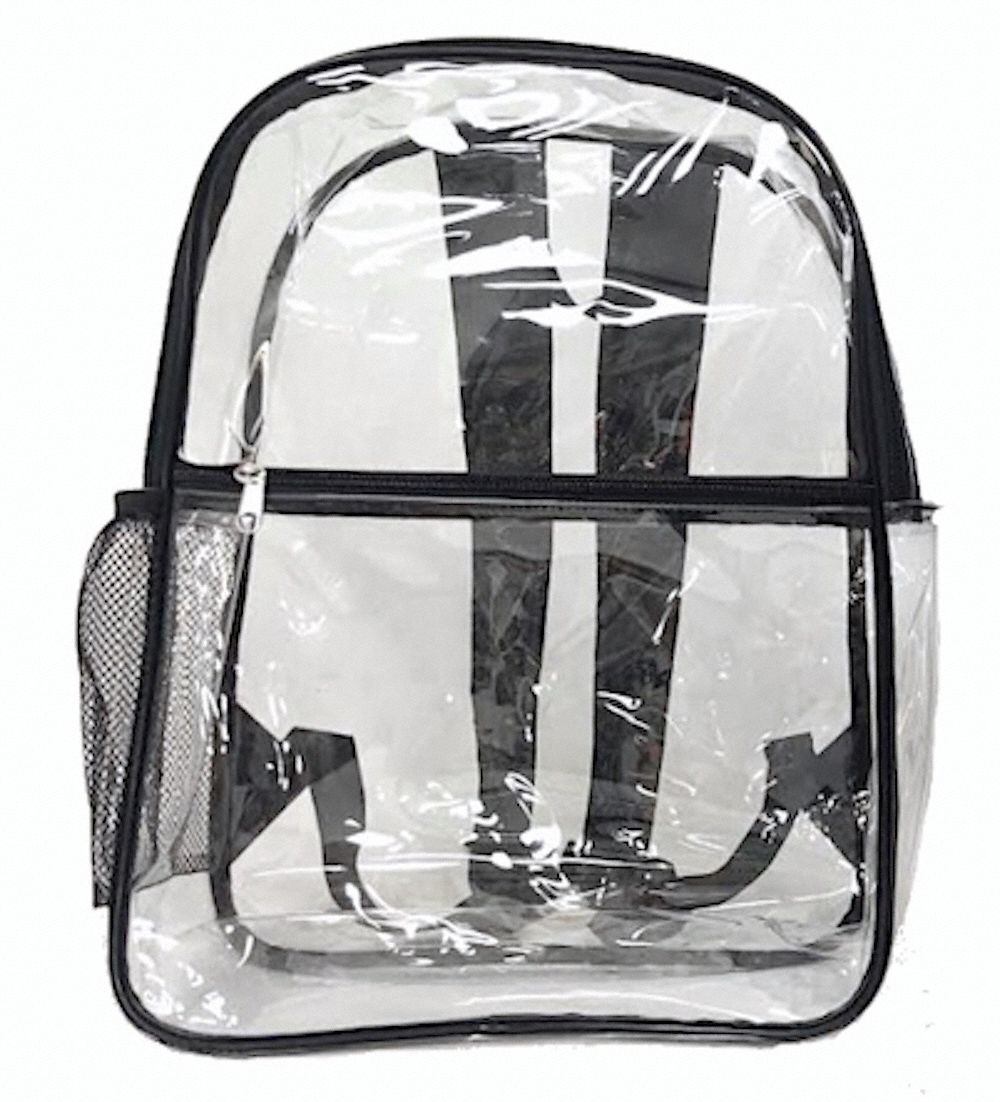 Clear Backpack for bag policy