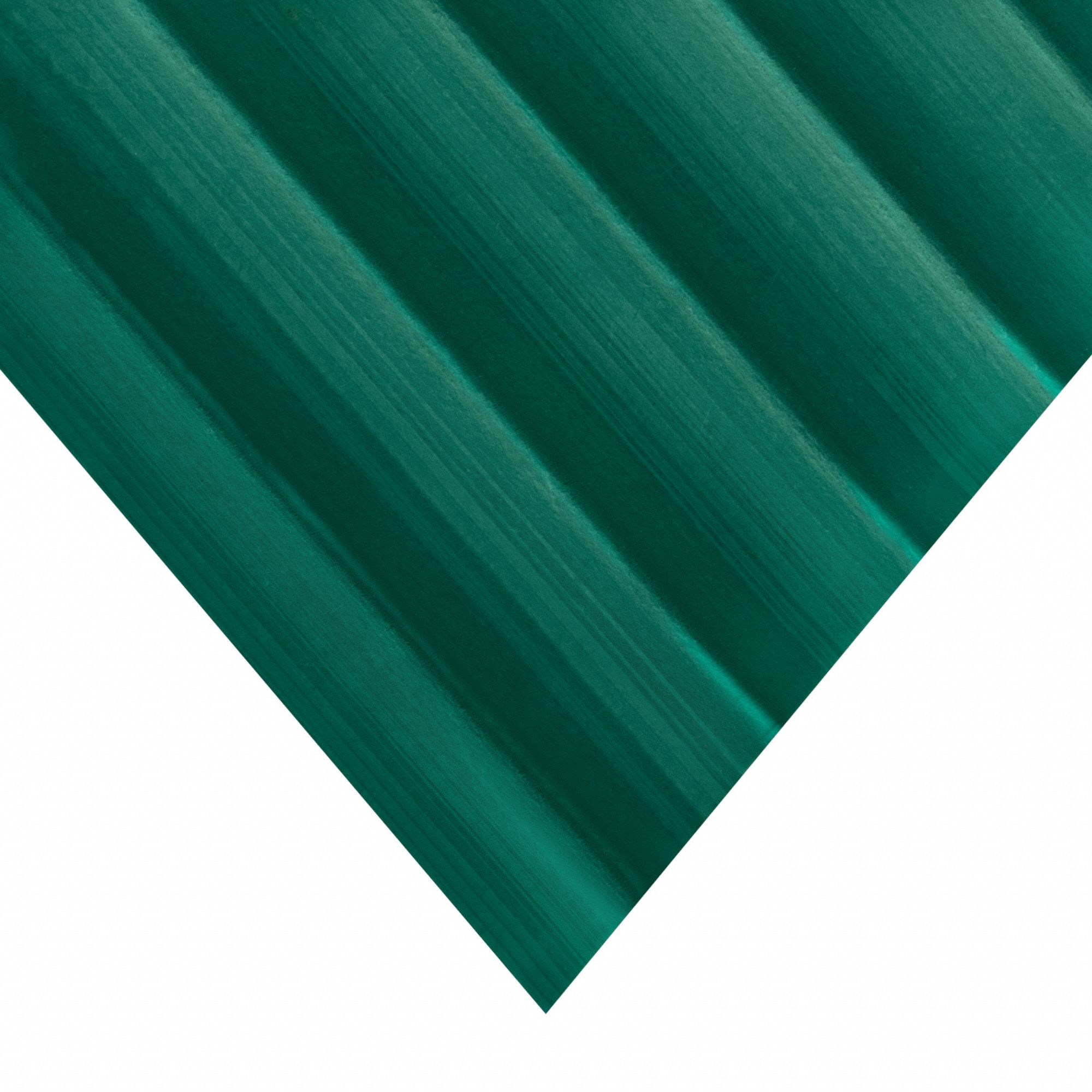 Polypropylene Sheet: 4 mm Thick, 12 in x 12 in, Opaque, Green, 4, 000 psi Tensile Strength