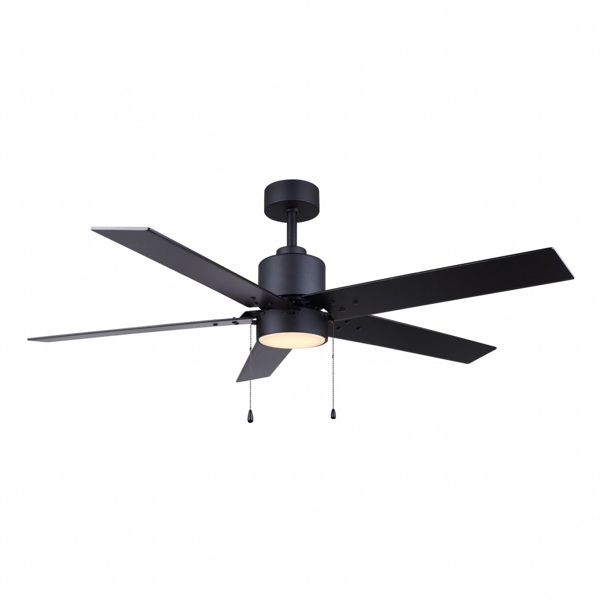 CeilingFan Black 52inDia 5Blade