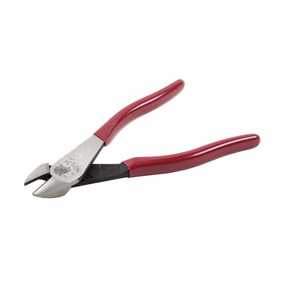 KLEIN TOOLS High Leverage Diagonal Cutting Plier: Std, Straight, Oval ...