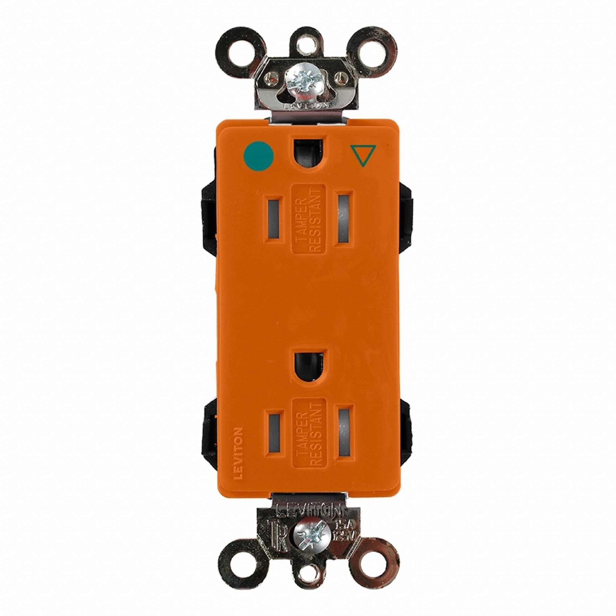 Lev-Lok HG/IG Dup 15A 125V TR Org